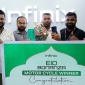 ইনফিনিক্স স্মার্টফোন কিনে বাইক জিতলেন গাজীপুরের রাসেল