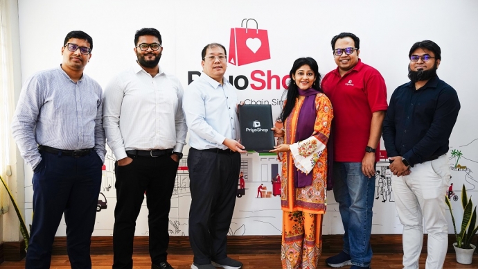 সিঙ্গাপুরের এআই প্ল্যাটফর্ম ইনসাইটজিনির সাথে কাজ করবে প্রিয়শপ
